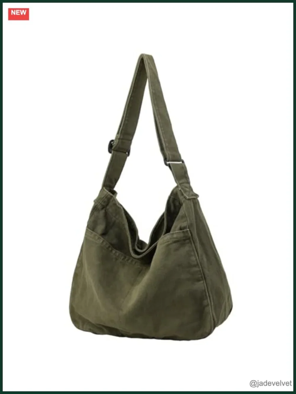 Large Canvas Tote Bag Hobo Crossbody Shoulder Purse for Work Travel